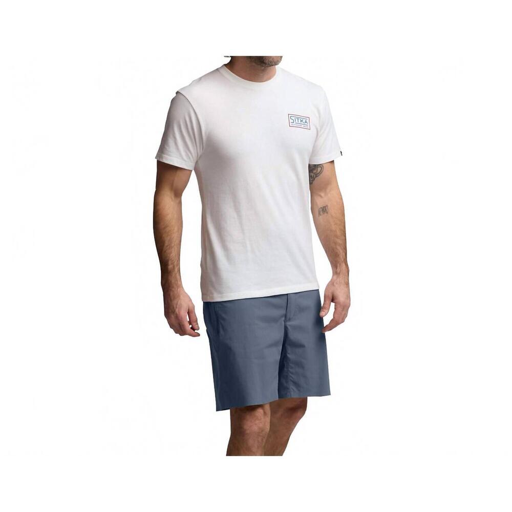 NEW SITKA amphib 7.5" shorts in starlight blue